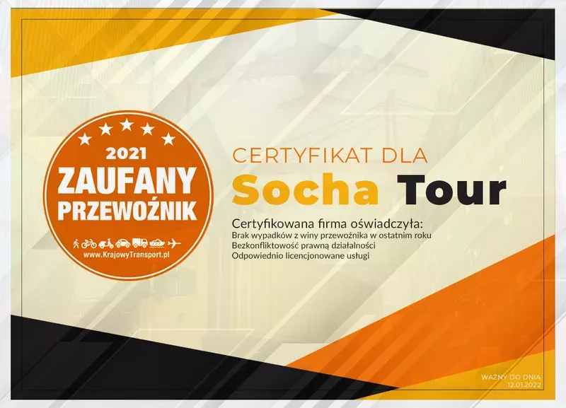 socha-tour-certyfikat